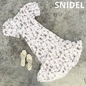 스나이델 SNIDEL 바리에 프린트 원피스 0221030