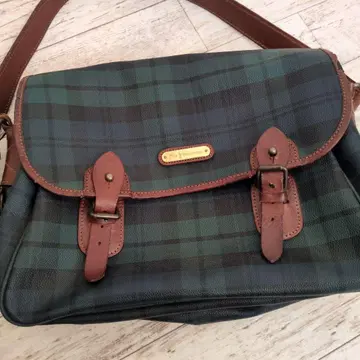 Polo Ralph Lauren 타탄 체크 숄더백