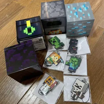 Minecraft 블록 디자인 BOX 스트랩 세트