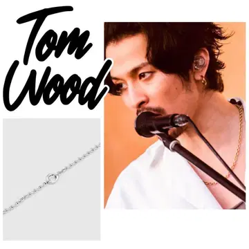 [ 츠네타 다이키 착용 ] TOMWOOD AdaChain 목걸이 실버 M