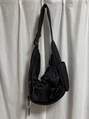 JEANASIS 나일론 W포켓 바디 BAG