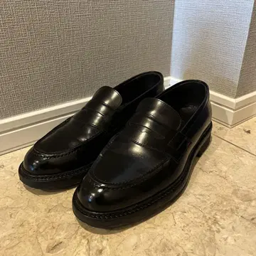 SCOTCHGARD 가죽 로퍼 블랙 스코치가드 블랙
