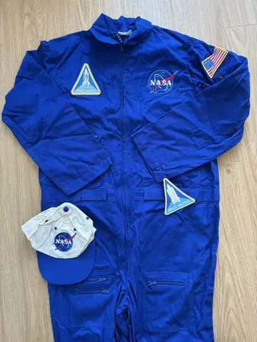 [새상품] NASA 작업복 캡 포함