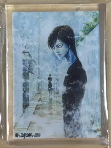 이토 준지 미니 아크릴 블록 네 갈래 길의 미소년