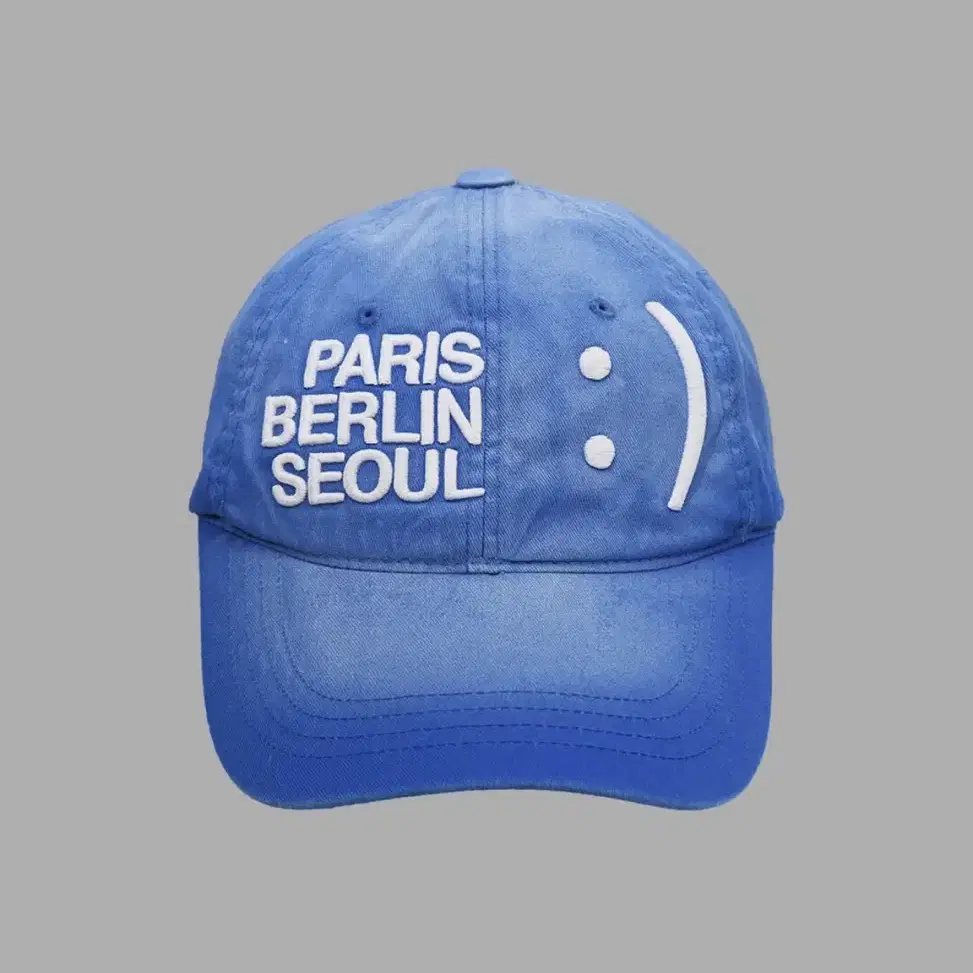 [THE MUSEUM VISITOR]★韓国人気★SMILE LOGO BALLCAP THE MUSEUM VISITOR | 더뮤지엄비지터 The Museum Visitor Smile