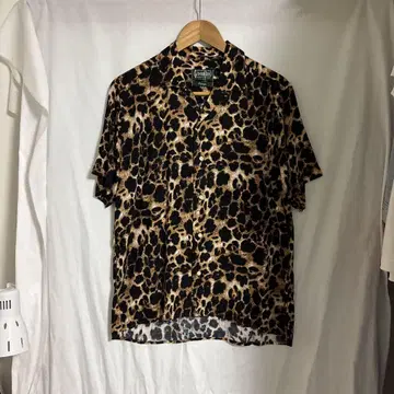 Gitman Bros. vintage 레오파드 무늬 셔츠 M