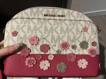 레어 MICHAEL KORS 플라워 숄더백