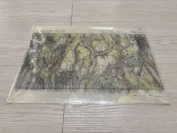 지브리 레이아웃전 모노노케 히메 코다마 클리어파일 A4