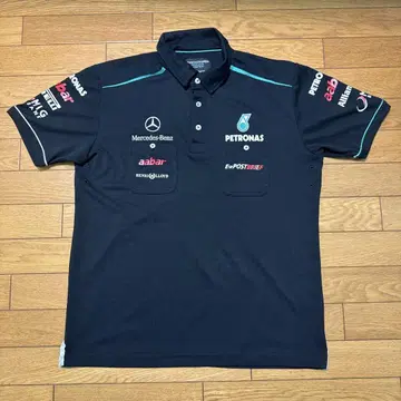 F1 메르세데스 페트로나스 AMG 피케 셔츠 M 사이즈