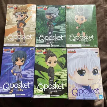 Qposket 피규어 세트 6개