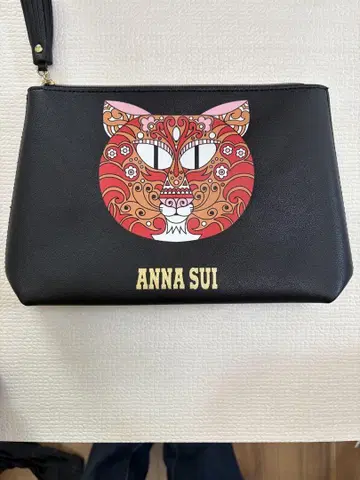 ANNA SUI 파우치 블랙