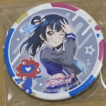 러브라이브 Aqours 간사이 엑스포 콜라보 캔뱃지 츠시마 요시코