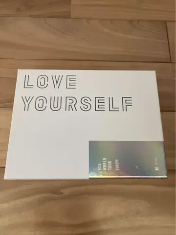 BTS LOVE YOURSELF EUROPE Blu-ray