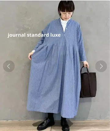 journal standard luxe 스트라이프 ample 풀 원피스