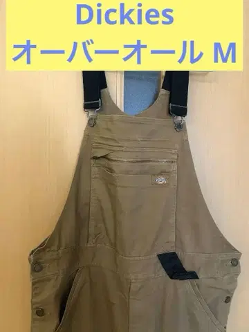 Dickies 브라운 오버롤