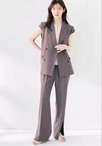 [ COCODEAL ] 코코딜 사이드 홀 디자인 플레어 팬츠