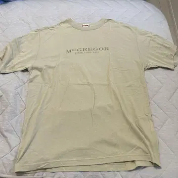 McGregor 티셔츠 사이즈 LL 라이트 그린