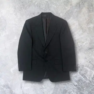 테일러드 자켓 더블 버튼 다크 그레이