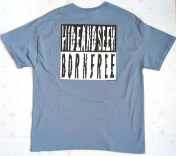 H&S D-BLUE XL S/S Tee 미사용 티셔츠 하이드&시크