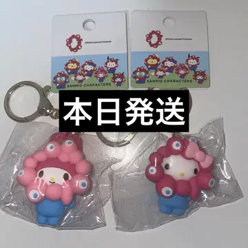 새상품 ] 마이멜로디 키티 산리오 먘먘 코스프레 키링 만박 입체