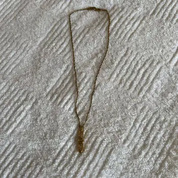 G 로고 골드 컬러 목걸이