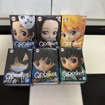 Qposket 피규어 세트 6개