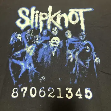 SLIPKNOT 셔츠 XL METALLICA KORN limpbizkit