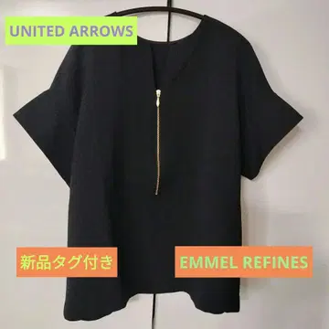 블랙 반팔 셔츠 EMMEL REFINES