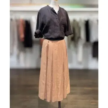 마가렛호웰 린넨 스커트
