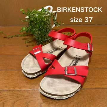 BIRKENSTOCK 샌들 Rio 레드 size 37