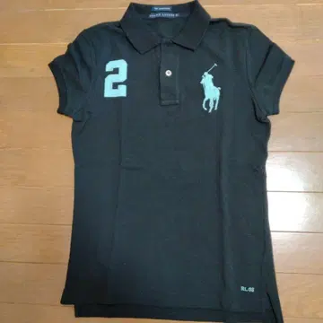 Ralph Lauren 블랙 피케 셔츠 M