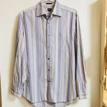 [새상품급] Paul Smith 멀티 컬러 스트라이프 셔츠 M