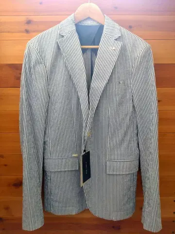 새상품 ZARA MAN 자라 시어서커 자켓 48