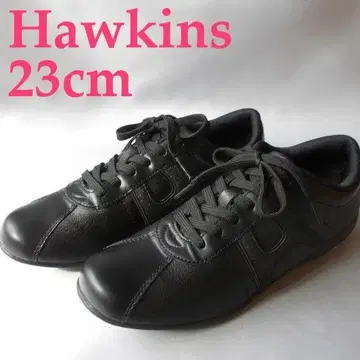 [새상품] Hawkins Sport 블랙 스니커즈 블랙 23cm