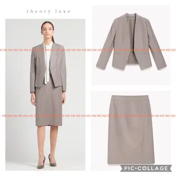 띠어리 럭스 theoryluxe 자켓 앤 스커트 셋업