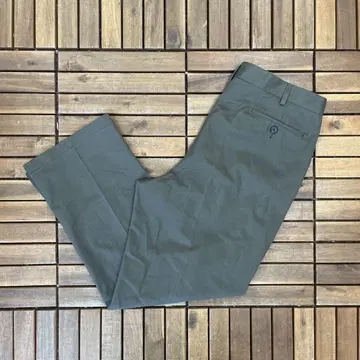 LANDS' END 랜즈엔드 투턱 치노 팬츠 슬랙스 팬츠