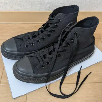 컨버스 converse 하이컷 블랙 모노크롬 26cm 검정