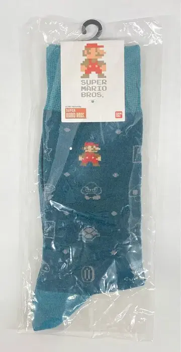 반다이 양말 SUPER MARIO BROS (녹색) 25-27cm