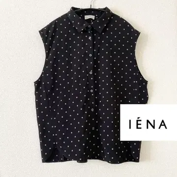 [IENA] 사이즈 F 손세탁 가능 슬리브리스 셔츠