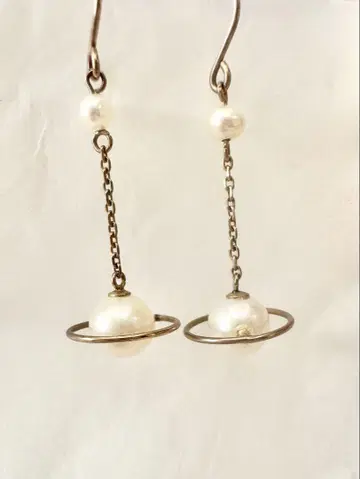 TSUTSUMI K10 펄 반지 디자인 귀걸이