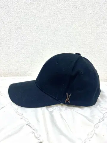 미사용 VARZAR 로고 캡 블랙