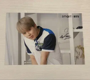 BTS x smart 포토 카드 대형 엽서 지민
