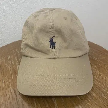 Ralph Lauren 베이지 야구 모자