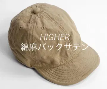 [ HIGHER ] 코튼 린넨 캡
