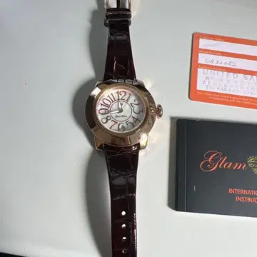 Glam Rock GR32052 골드 브라운 시계