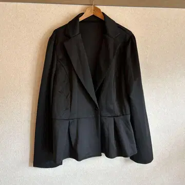 테플럼 자켓 블랙