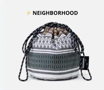 NEIGHBORHOOD 네이버후드 DRAWSTRING BAG