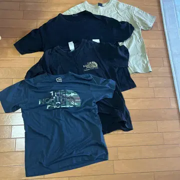 THE NORTH FACE & WILDTHINGS 티셔츠 세트