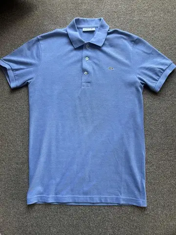 LACOSTE 라이트 블루 피케 셔츠 사이즈 3