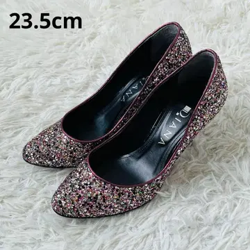 DIANA 글리터 힐 23 1/2 일본제 반짝이 핑크